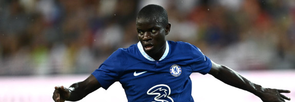 Ngolo Kanté avec le maillot de Chelsea! @IMAGO