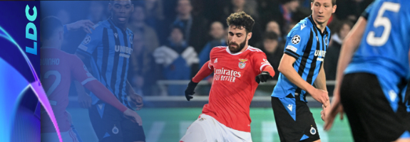 Benfica Club Bruges : les compos probables