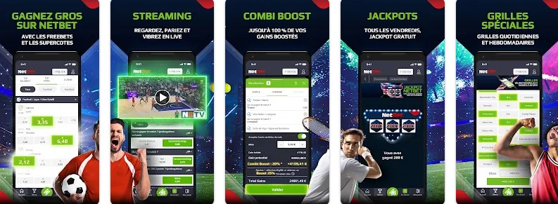 NetBet application mobile 2