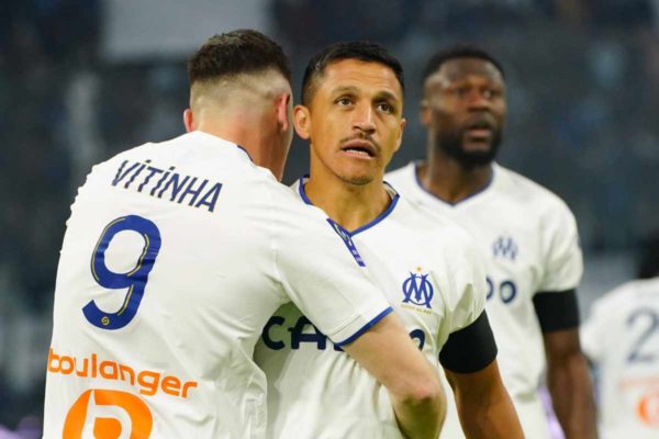 Alexis Sanchez et Vitinha (Marseille) ©IMAGO / PanoramiC