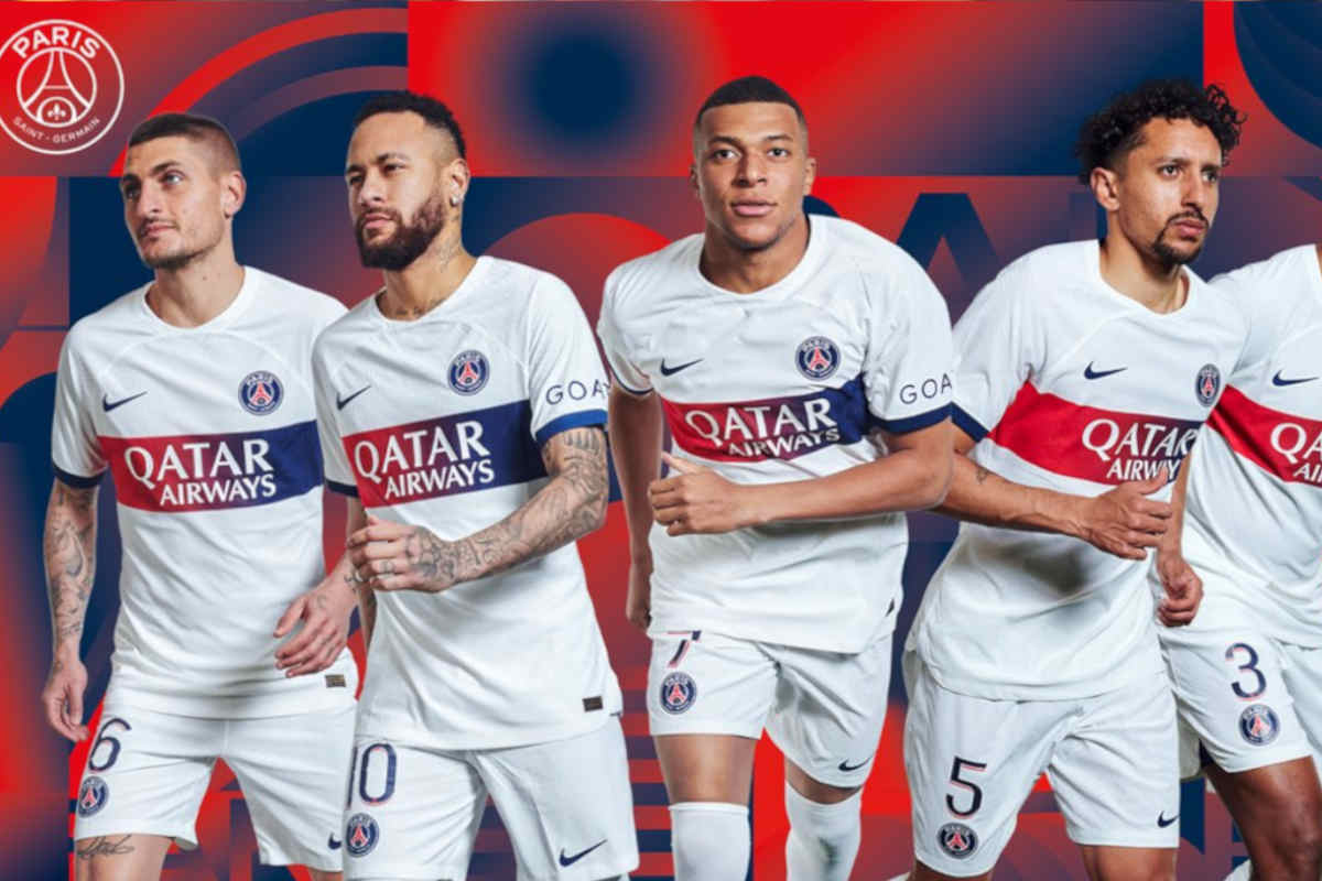 Maillot PSG Extérieur 2009-2010 - Christophe Jallet #26 - Taille M - Nike