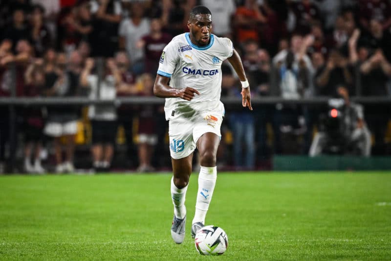 Geoffrey Kondogbia sous les couleurs olympiennes en 2023. ©xMatthieuxMirvillex