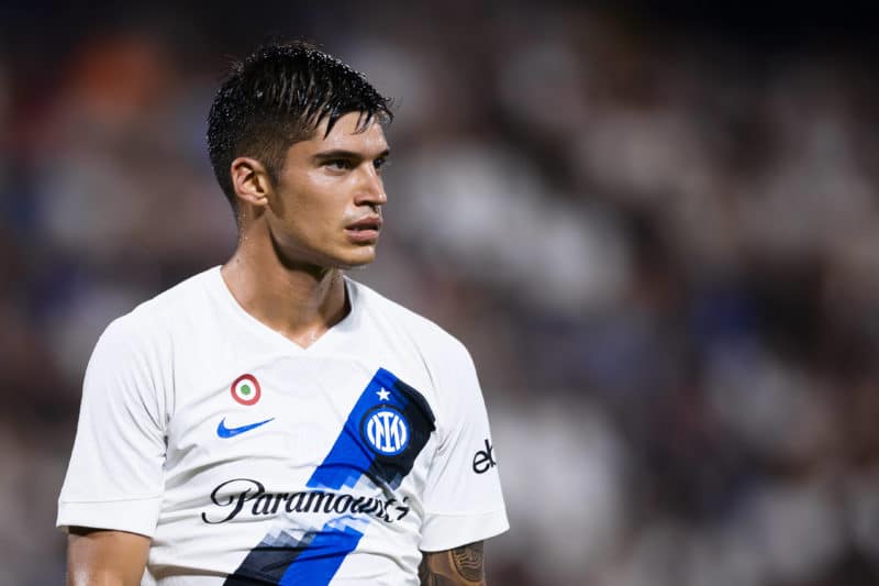 Joaquin Correa sous les couleurs de l'Inter Milan, avant son arrivée sur le vieux port de Marseille. ©xNicolòxCampox