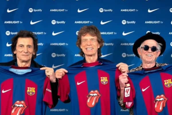 FC Barcelone: le maillot des Rolling Stones est en rupture de stock déja avant le Clásico