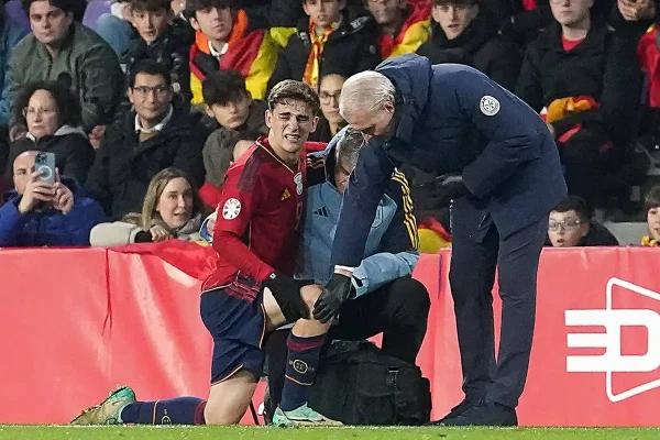 Saison terminée pour Gavi suite à sa rupture des ligaments croisés