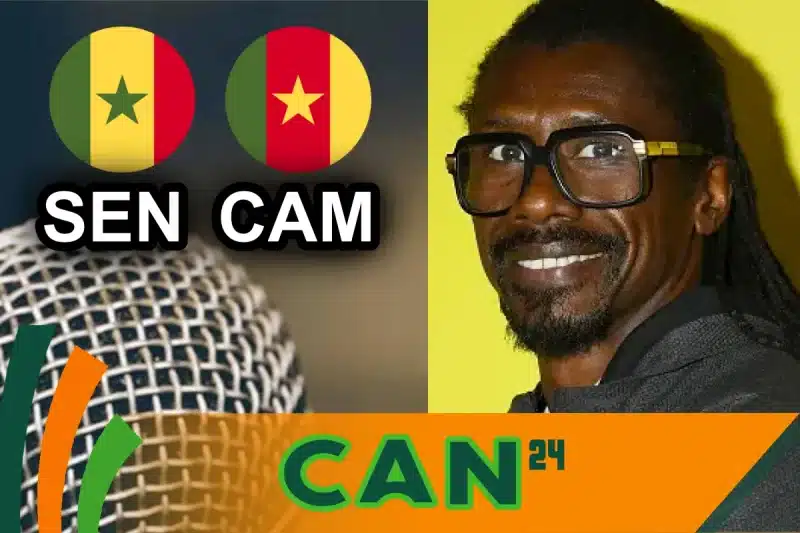 Conference de presse Cisse Senegal Cameroun