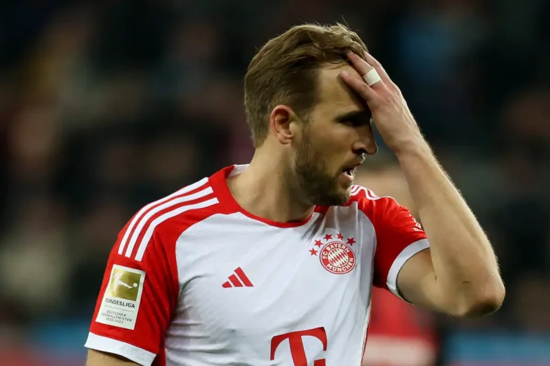 Harry Kane cause le malheur du Bayern Munich