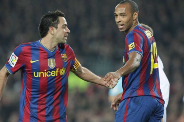 Barça: Thierry Henry vole au secours de Xavi