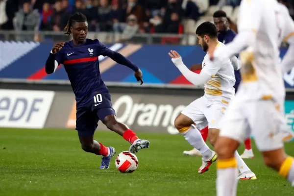Eduardo Camavinga sous les couleurs des Bleus ©Alamy