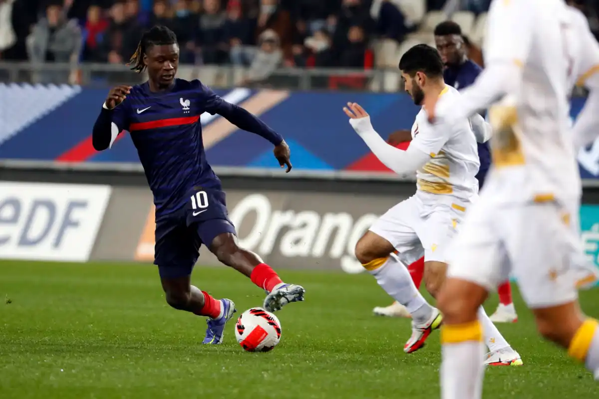 EdF: Eduardo Camavinga absent contre l'Ukraine, incertain face l'Azerbaidjan