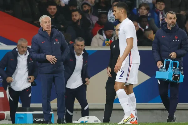 Edf: Didier Deschamps fracasse William Salba avant la rencontre contre le Chili
