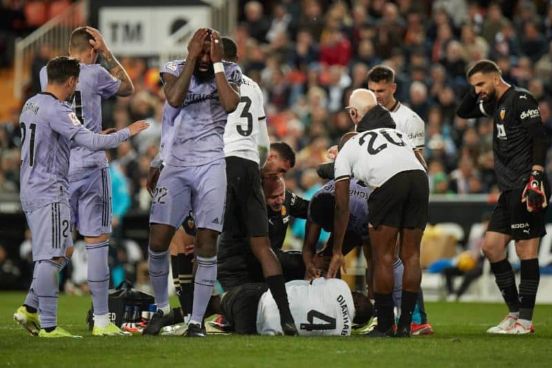 Mouctar Diakhaby se blesse gravement contre le Real