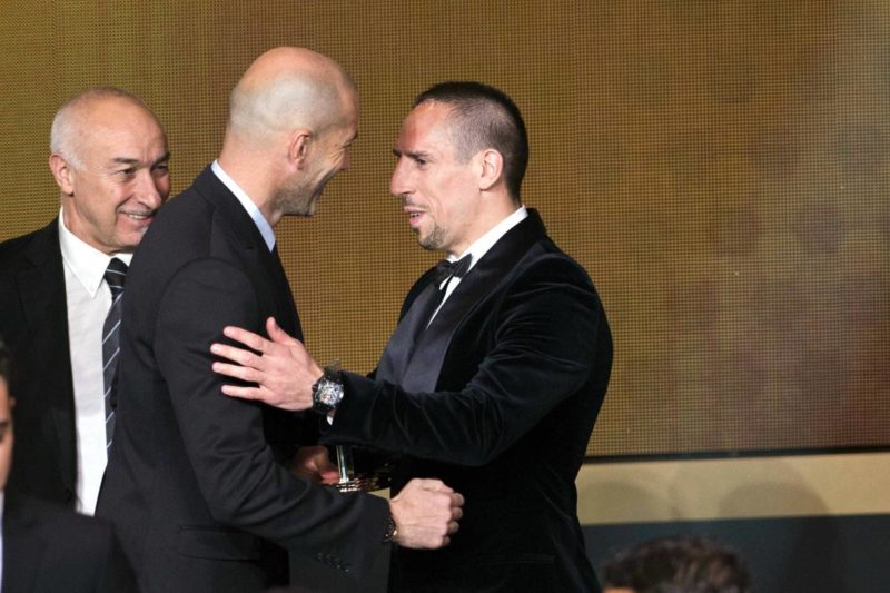 Le duo Zidane - Ribéry de nouveau réuni au Bayern ?