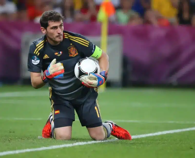 Iker Casillas avec la Roja.