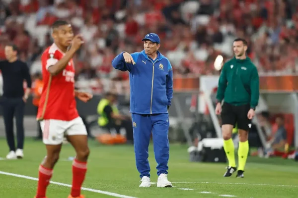 Jean-Louis Gasset heureux après la qualif contre Benfica