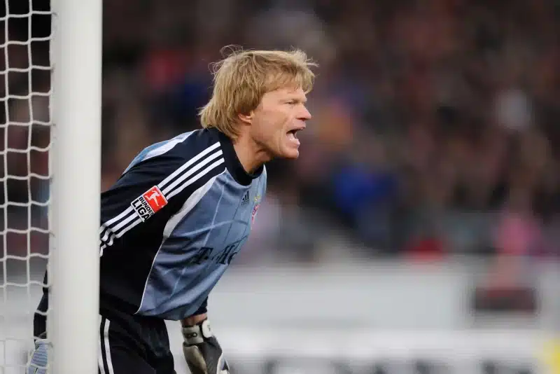 Oliver Kahn avec l'Allemagne