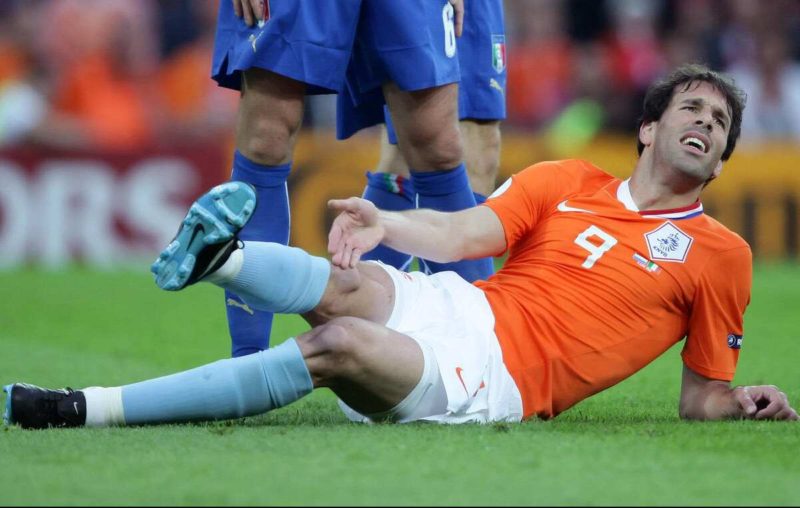 Ruud van Nistelrooy lors de l'EURO 2008 - 5eme meilleur buteur de l'histoire des Championnats d'Europe