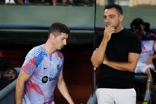 Barcelone: Xavi avait une dent contre Robert Lewandowski