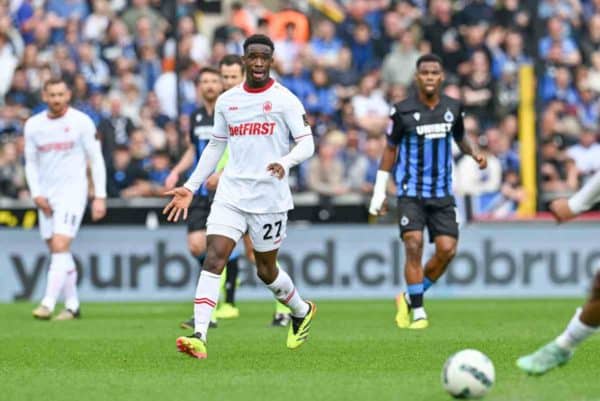 Mandela Keita sous le maillot d'Antwerp @Alamy