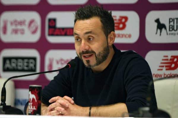 Roberto De Zerbi - Ukrinform / Alamy Banque D'Images