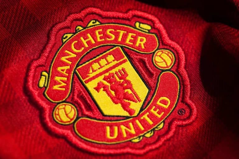 logo Manchester United Football Club - Alan Smith / Alamy Banque D'Images