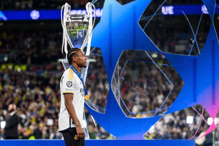 David Alaba sous les couleurs du Real Madrid ©Alamy