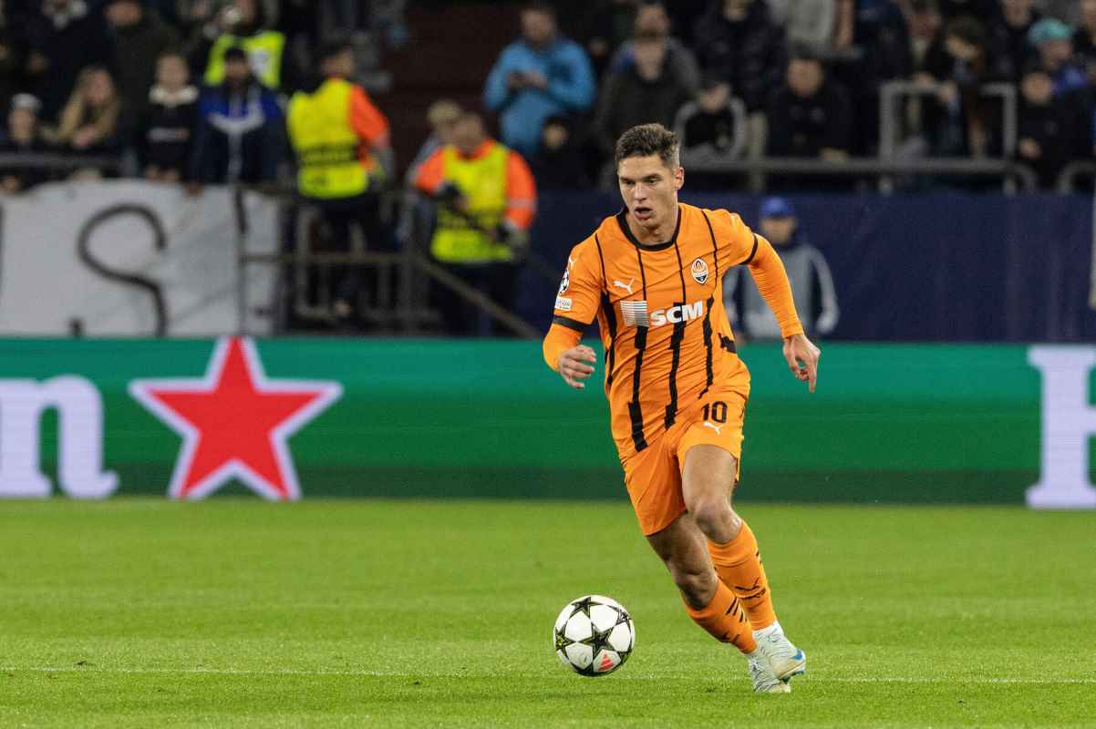 Naples sur la trace d’un international ukrainien