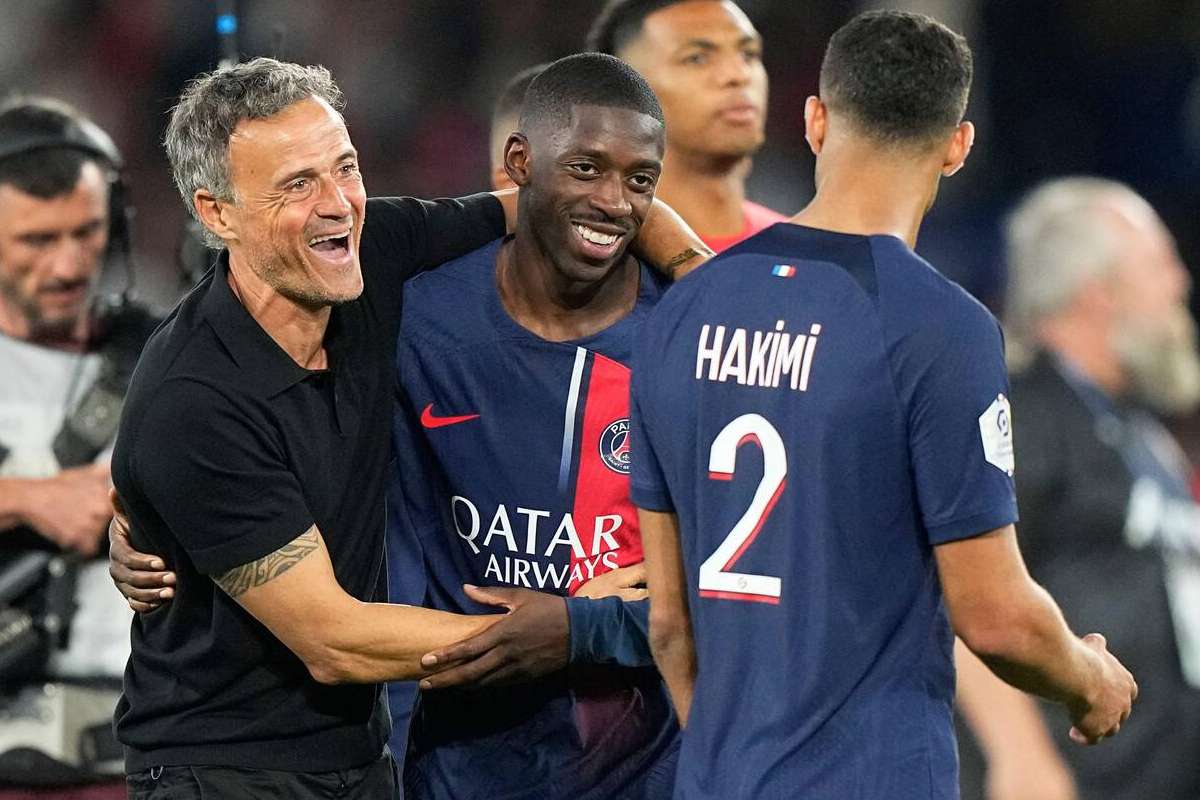 PSG: Luis Enrique réintègre Ousmane Dembélé