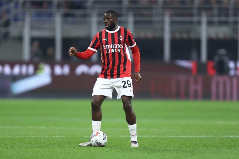 Youssouf Fofana sous les couleurs de Milan @Alamy