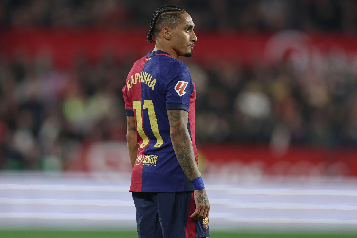 Le Barça panique pour Raphinha