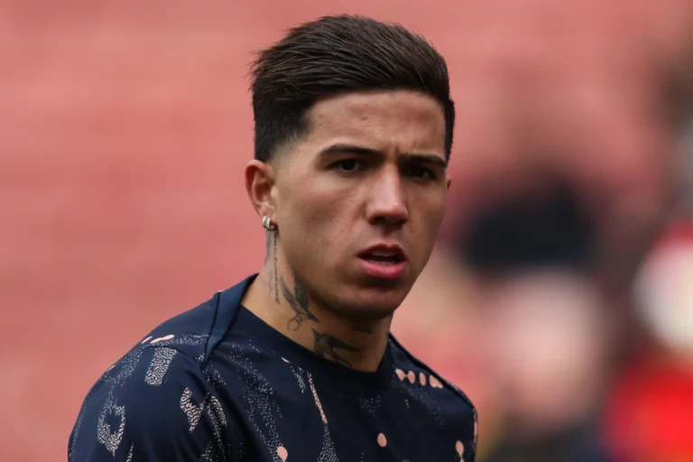 Enzo Fernandez sous les couleurs de Chelsea ©Alamy