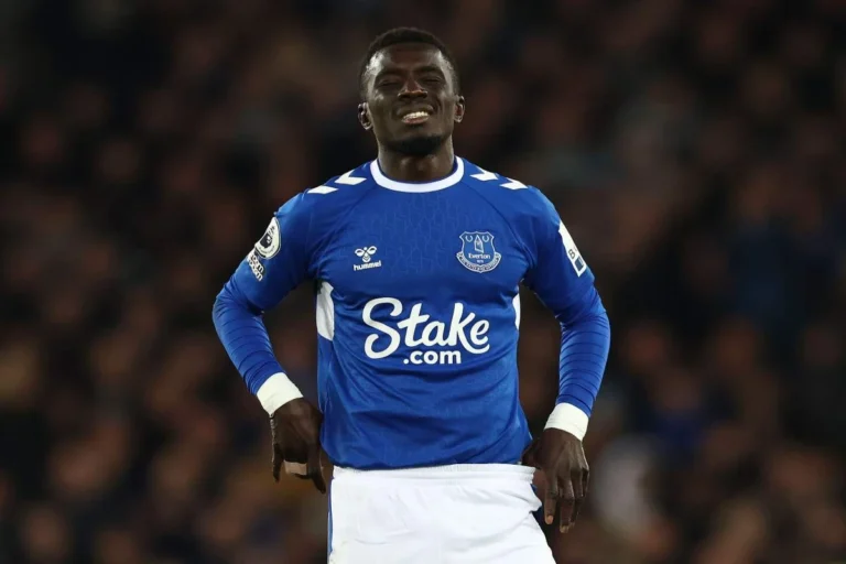 Idrissa Gueye sous le maillot d'Everton @Alamy