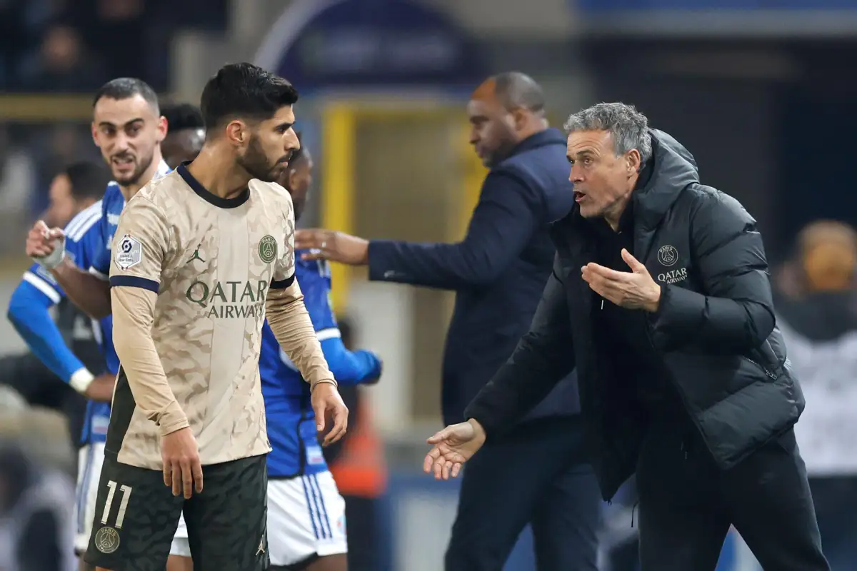 PSG : Enrique minimise Asensio avec Aston Villa