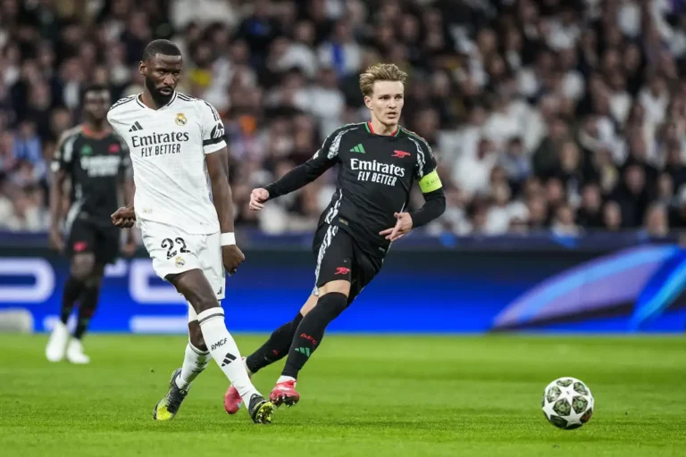 Rüdiger sous le maillot du Real Madrid @Alamy