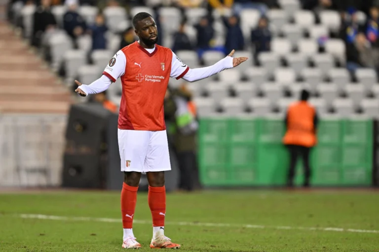 Sikou Niakate sous le maillot de Braga