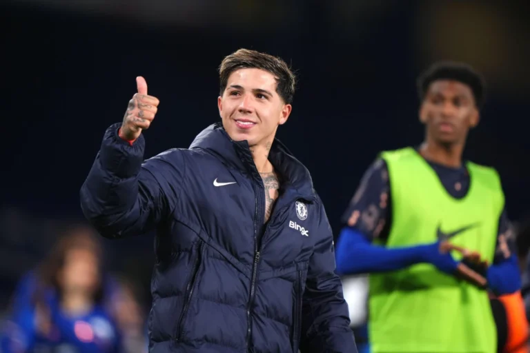 Enzo Fernandez visé par le Real Madrid ©Alamy