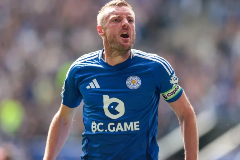 Jamie Vardy courtisé en Liga ©Alamy