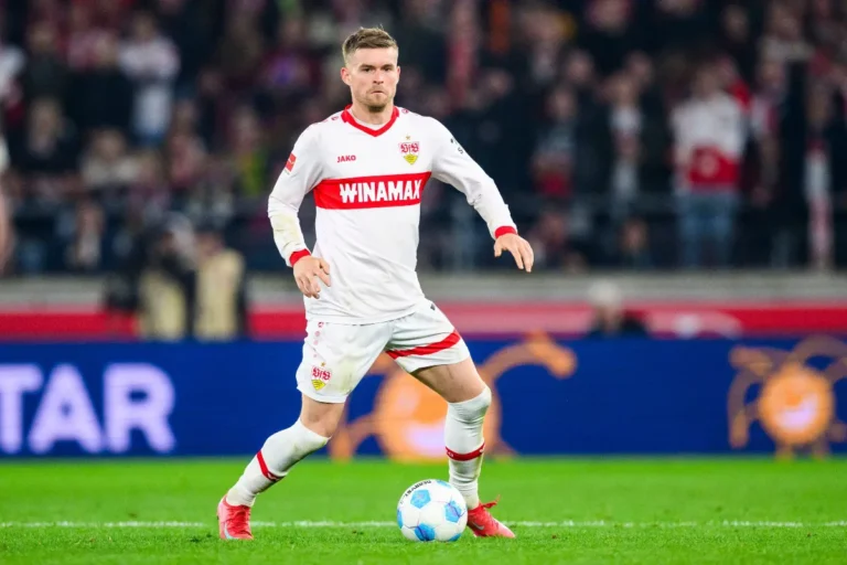 Maximilian Mittelstädt avec le Stuttgart @Alamy