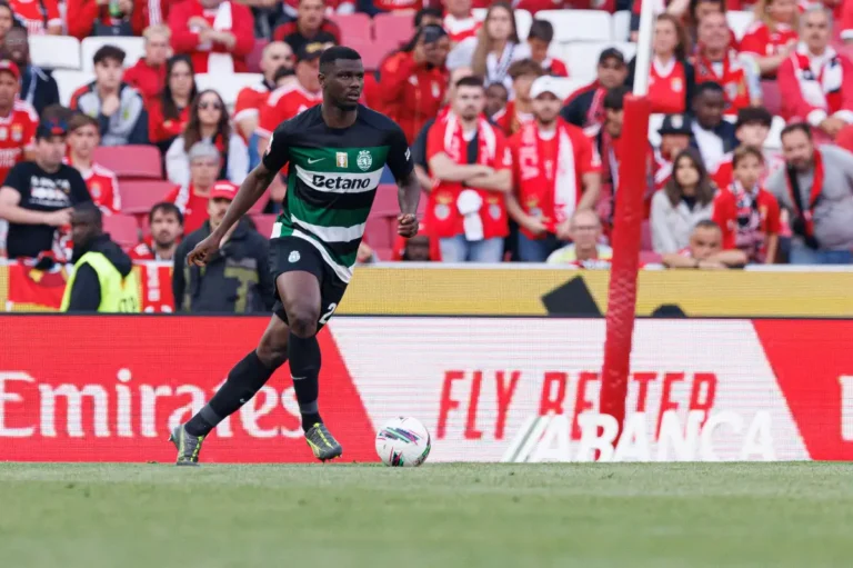 Ousmane Diomande avec le Sporting CP @Alamy