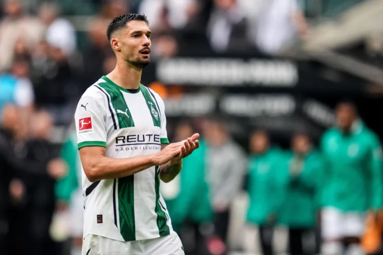 Tim Kleindienst avec Gladbach @Alamy