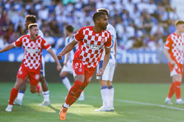 Yangel Herrera brille avec Gérone @Alamy