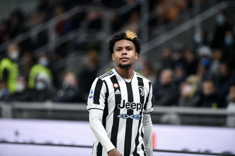 Weston McKennie en championnat avec la Juventus @Alamy