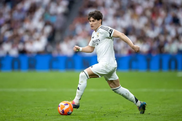 Fran Garica en action avec le Real @Alamy