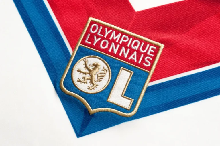 Logo de l'Olympique lyonnais ©Alamy