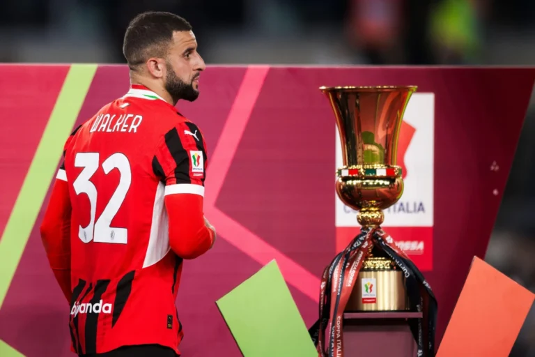 Kyle Walker, c'est terminé avec le Milan AC ©Alamy