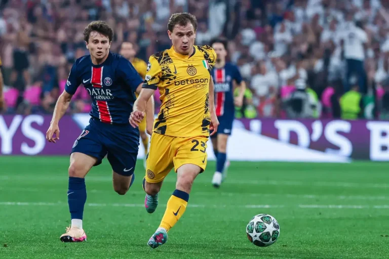 Nicolò Barella en action avec l'Inter Milan @Alamy
