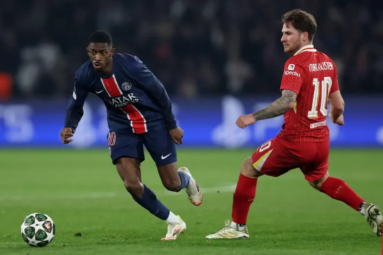 Un cadre de Liverpool fait encore des cauchemars d'Ousmane Dembele ©Alamy