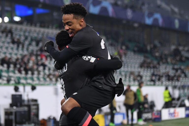 Angel Gomes avec le LOSC face à Wolfsburg @Alamy