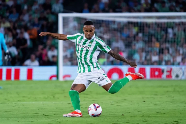 Natan lors d'un match de championnat contre Mallorca @Alamy