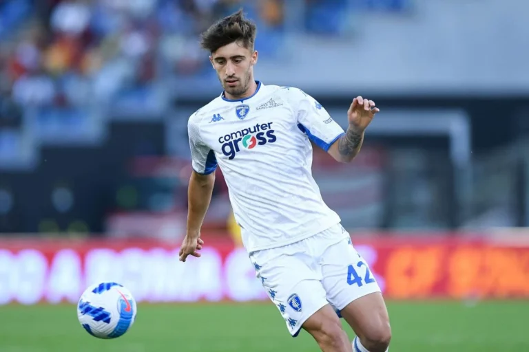 Mattia Viti sous le maillot d'Empoli @Alamy
